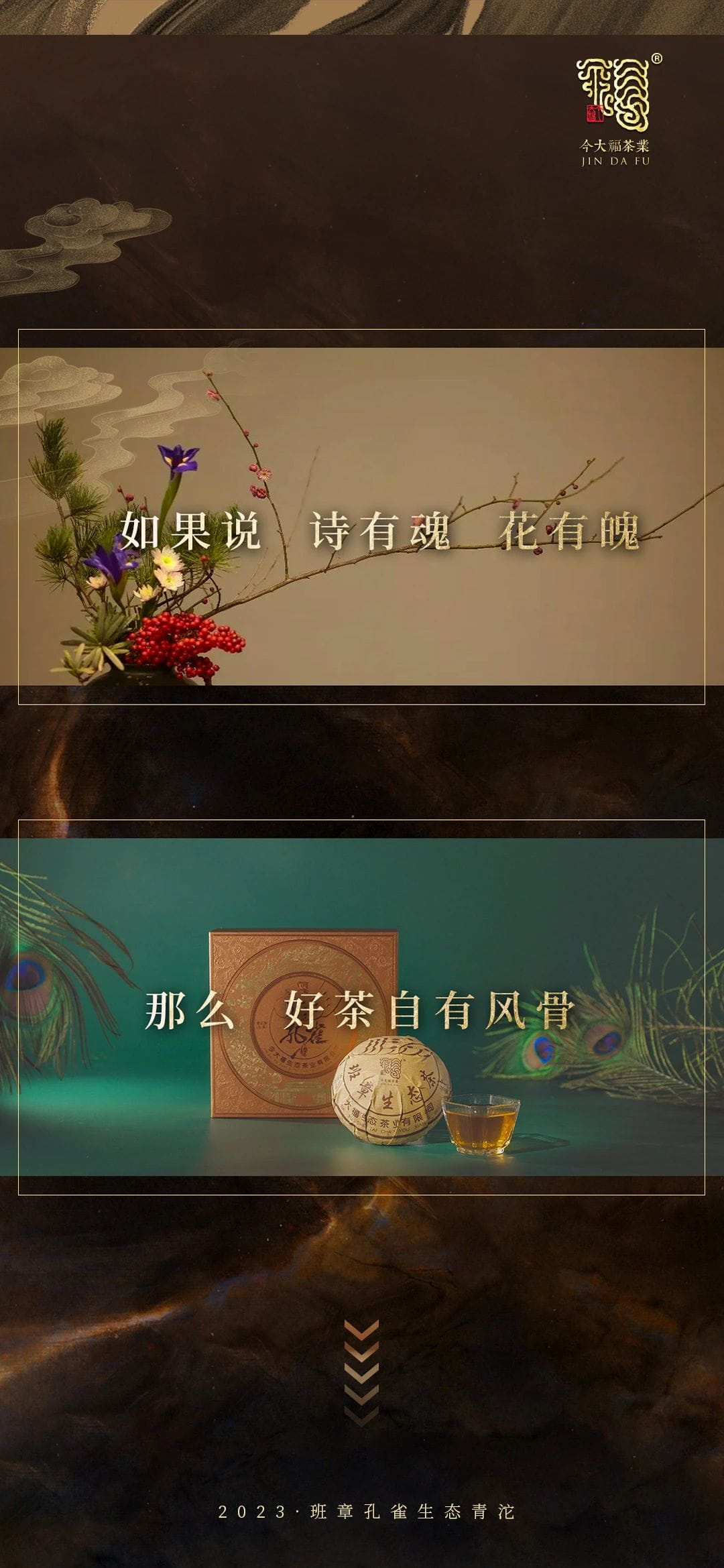 今大福2023年班章孔雀生态青沱